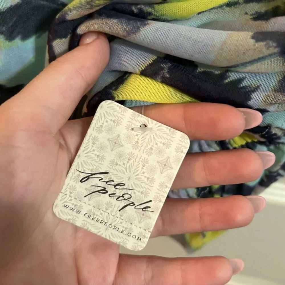 NWT Free People Multi-Colored Tank - Picture 5 of 6